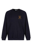 Kirklevington Navy Trutex Crew Neck Sweatshirt