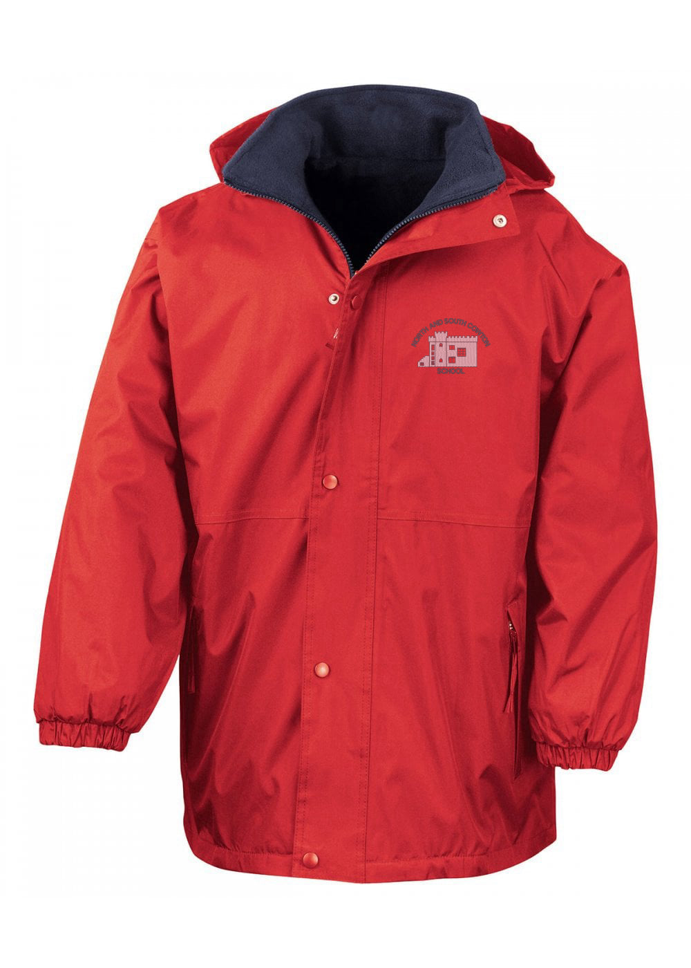 North & South Cowton Red Winter Storm Jacket