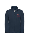 Barley Fields Navy Fleece Jacket