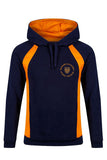 Ian Ramsey Navy And Gold Sports Hoodie