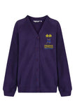 Frederick Nattrass Purple Trutex Sweatshirt Cardigan