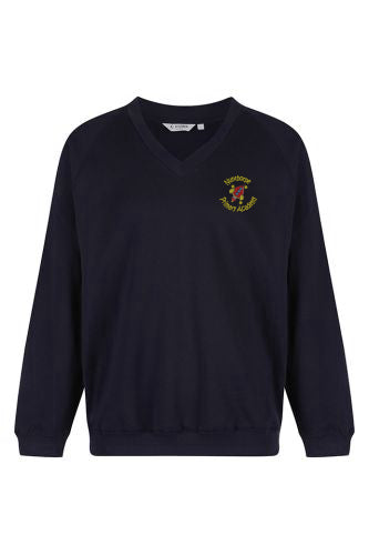 Nunthorpe Primary Navy Trutex V Neck Sweatshirt