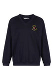 Nunthorpe Primary Navy Trutex V Neck Sweatshirt