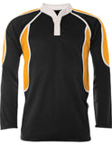 Black And Gold Boys Rugby Shirt