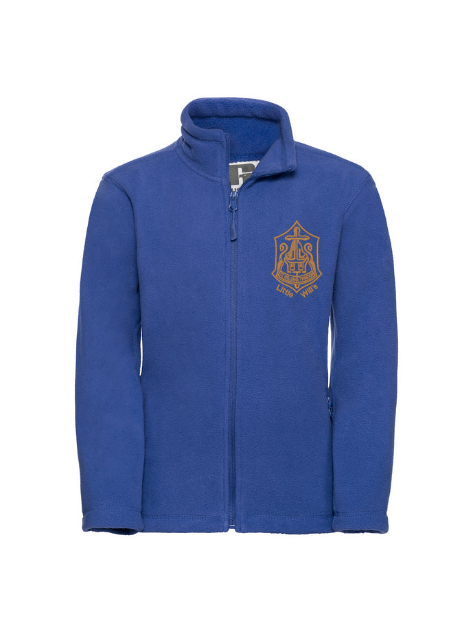 Little Wills Royal Blue Fleece Jacket
