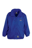 Yarm Primary Royal Blue Shower Jacket