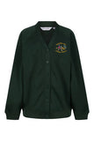 Oxbridge Bottle Green Trutex Sweatshirt Cardigan