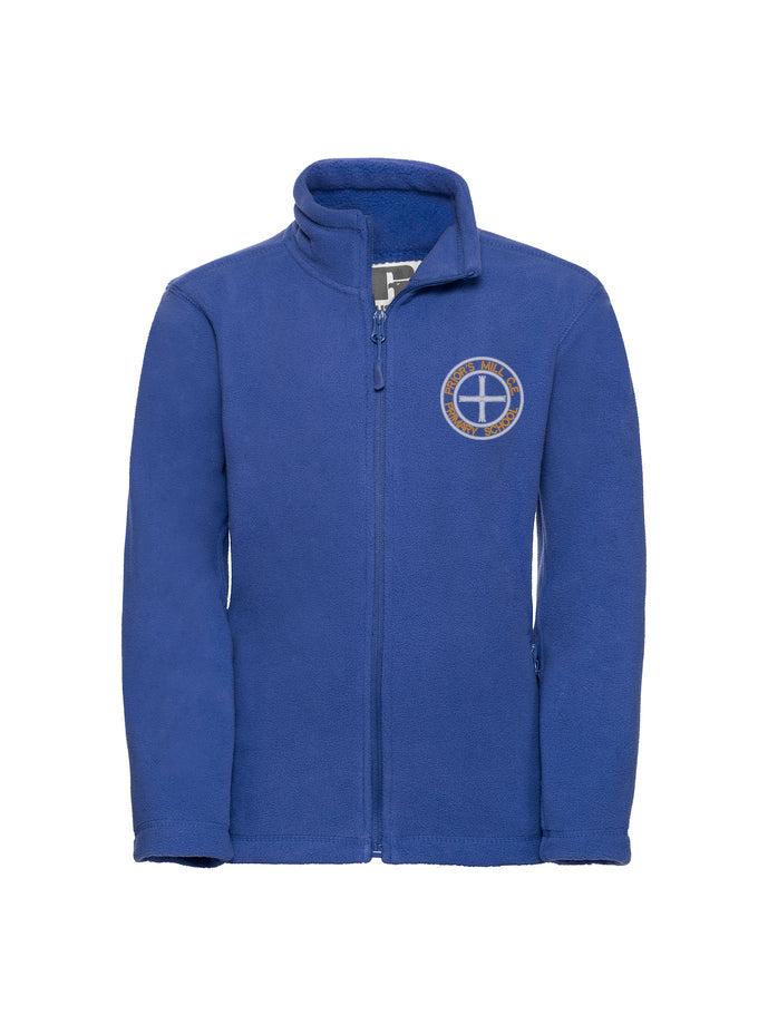 Priors Mill Primary Royal Blue Fleece Jacket