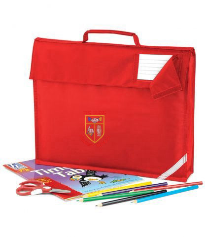 Glebe Red Classic Book Bag