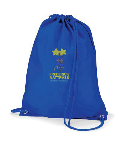 Frederick Nattrass Royal Blue Sport Kit Bag