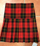 Red Girls Royal Tartan Skirt