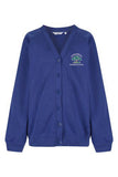 Hamsterley Primary Royal Blue Trutex Sweatshirt Cardigan