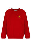 Fairfield Nursery Red Trutex Crew Neck Sweatshirt