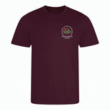 Layfield Primary Burgundy Sports T Shirt