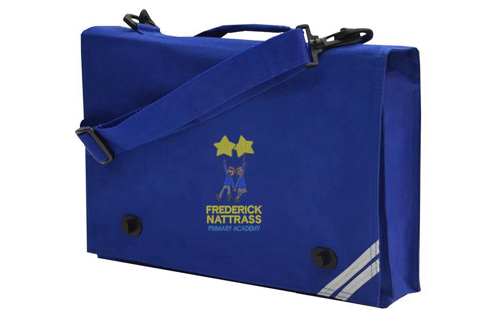 Frederick Nattrass Royal Blue Junior Book Bag