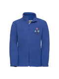 Rose Wood Royal Blue Fleece Jacket