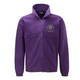 St. Mark's Elm Tree Purple Fleece Jacket