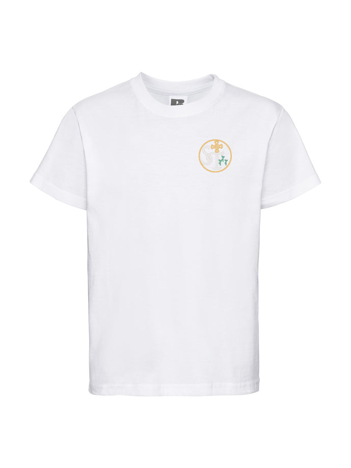 St. Teresa White Sports T-Shirt