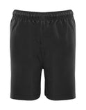 Black And Silver Sport Shorts