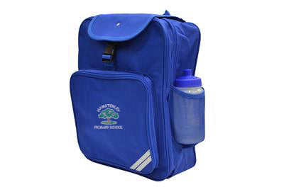 Hamsterley Primary Royal Blue Backpack