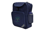 Green Gates Navy Backpack