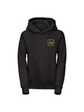 Oxbridge Black Sports Hoodie