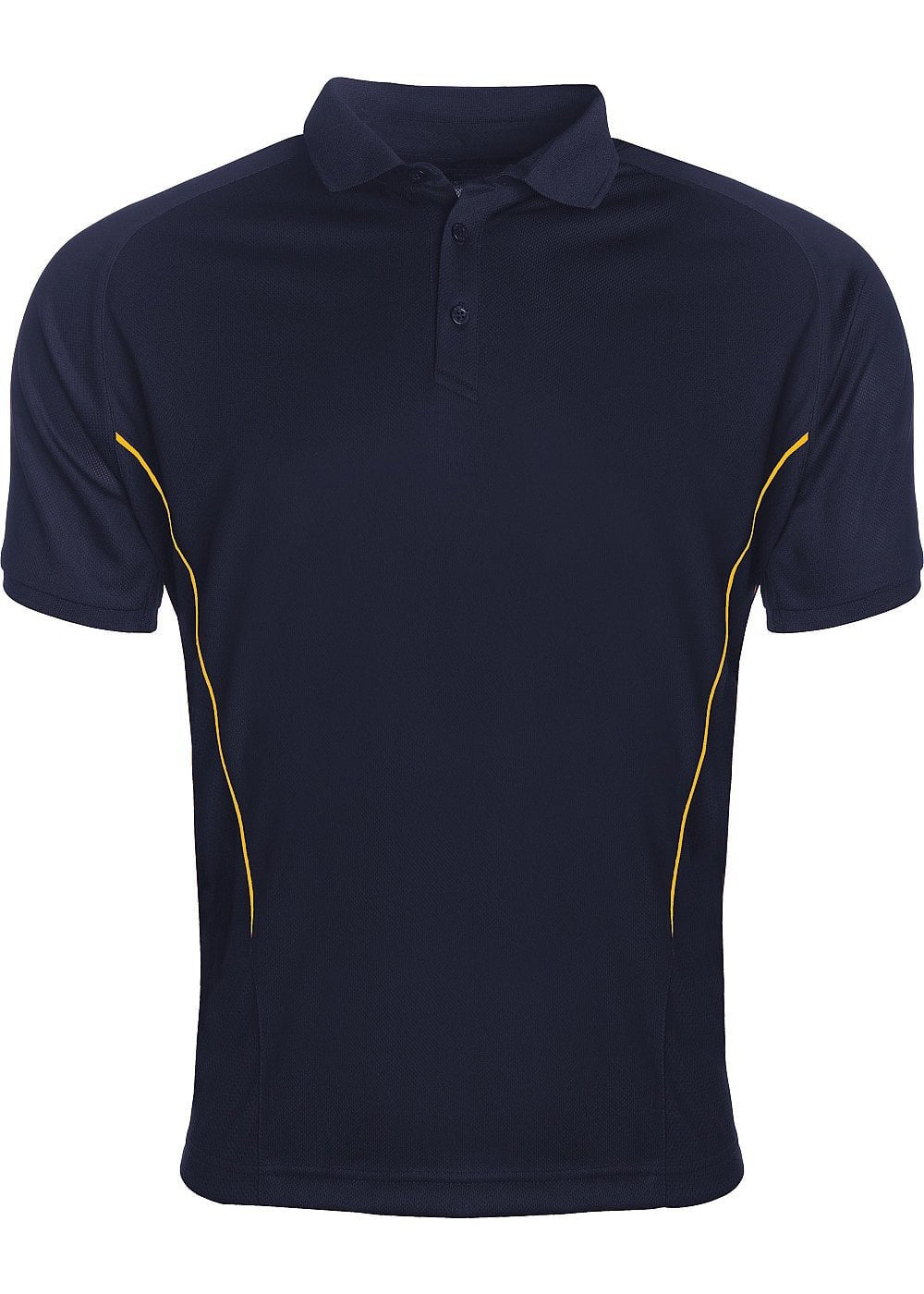 Navy And Gold Boys Sports Polo