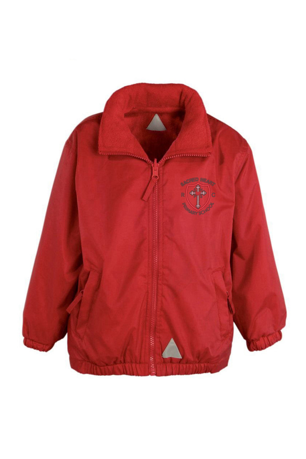 Sacred Heart Red Shower Jacket