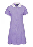Purple Girls Gingham Dress