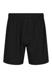 Black Embroidered Trutex Sport Shorts Black