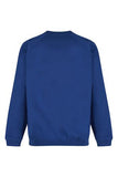 New Silksworth Royal Blue Trutex V Neck Sweatshirt