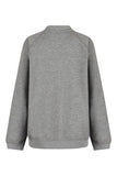 Grey Trutex Sweatshirt Cardigan