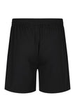 Black Embroidered Trutex Sport Shorts Black