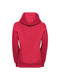 North & South Cowton Red Sports Hoodie