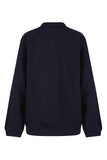 Bowesfield Navy Trutex Sweatshirt Cardigan