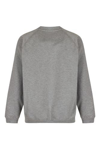 Grey Trutex V Neck Sweatshirt
