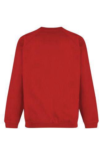 Abbey Federation Red Trutex V Neck Sweatshirt