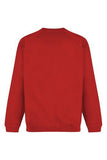 Abbey Federation Red Trutex V Neck Sweatshirt