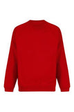 Abbey Federation Red Trutex Crew Neck Sweatshirt