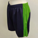 Ingleby Manor Navy And Apple Green Sports Shorts