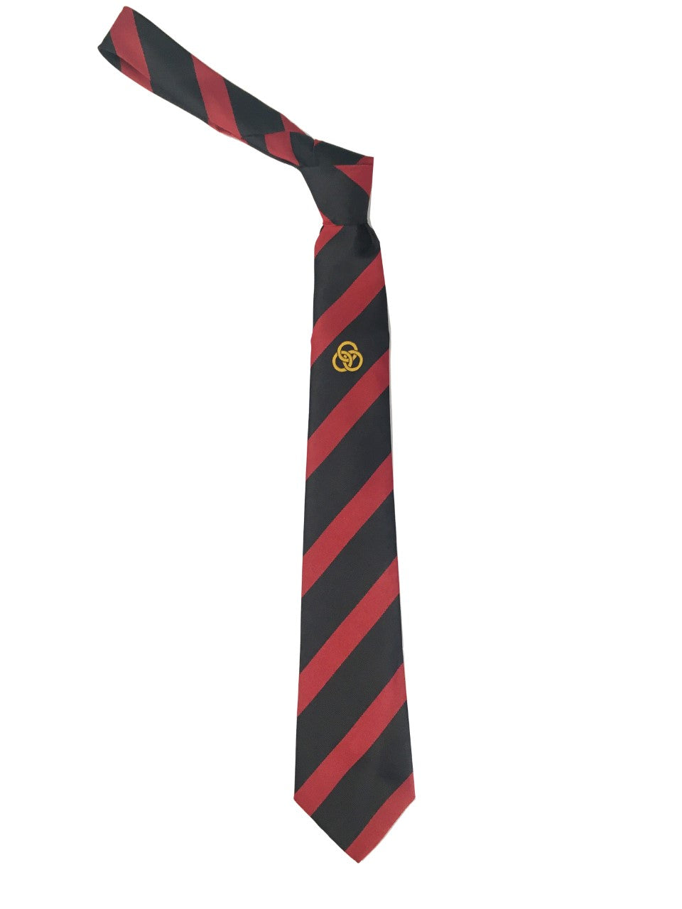 Trinity Black And Red Full Tie