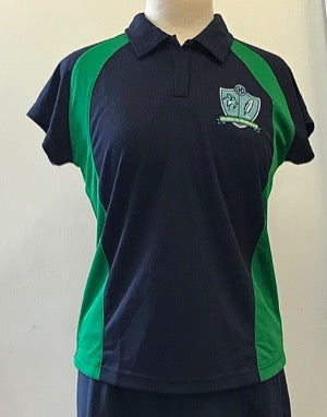 Our Lady & St. Bede Navy Girls Sports Polo