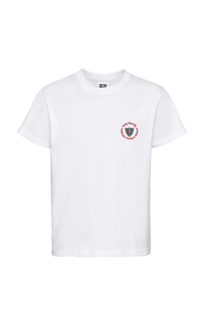 Holy Family White Sports T-Shirt