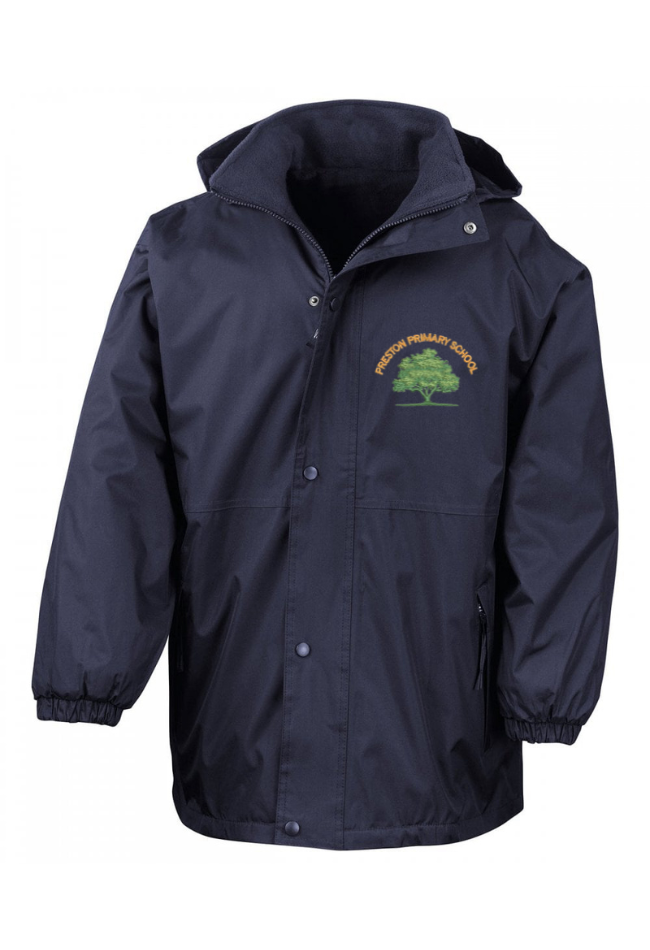 Preston Primary Navy Winter Storm Jacket
