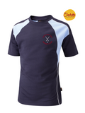 Darlington Hockey Club Navy and Sky T Shirt ZR10