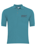 Springwell School Turquoise Banner Polo