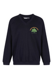 Preston Primary Navy Trutex V Neck Sweatshirt