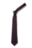 Barley Fields Navy And Red Full Tie
