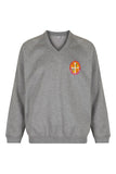 St. Josephs Billingham Grey Trutex V Neck Sweatshirt (Year 6 Only)