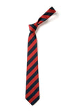 The Links Navy And Red Elasticated Tie